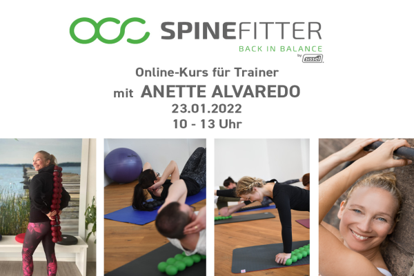 SPINEFITTER by SISSEL - Workshop für Trainer - mit Anette Alvaredo - 23.01.2022 - Onlinekurs